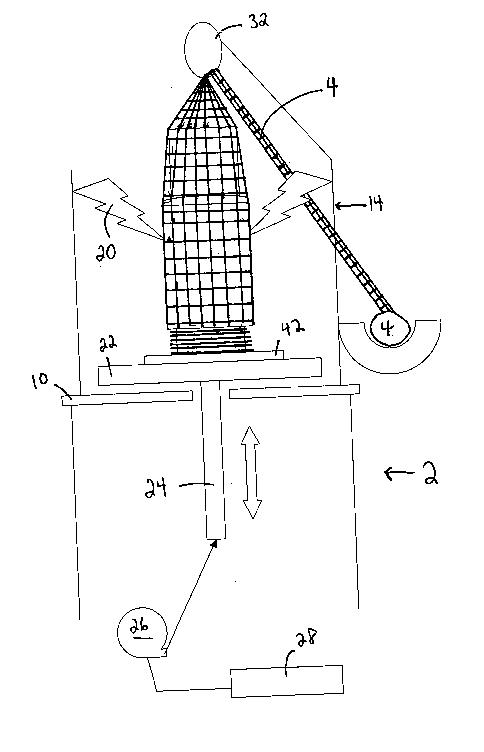 Net rucking apparatus and method