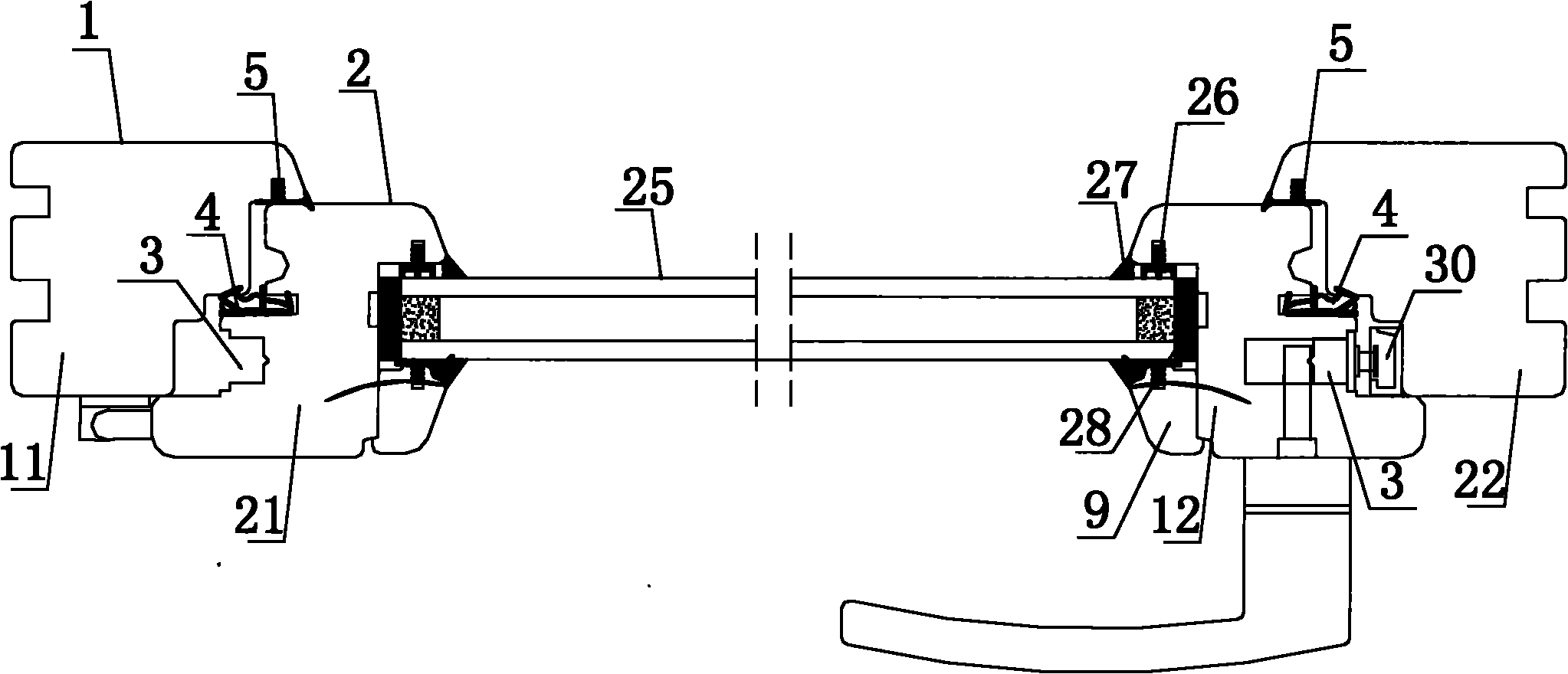 Pure wood internally-opening and energy-saving window and door system