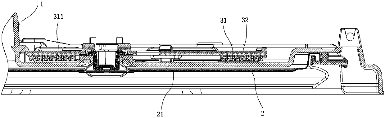 Cooking instrument and cover structure for cooking instrument