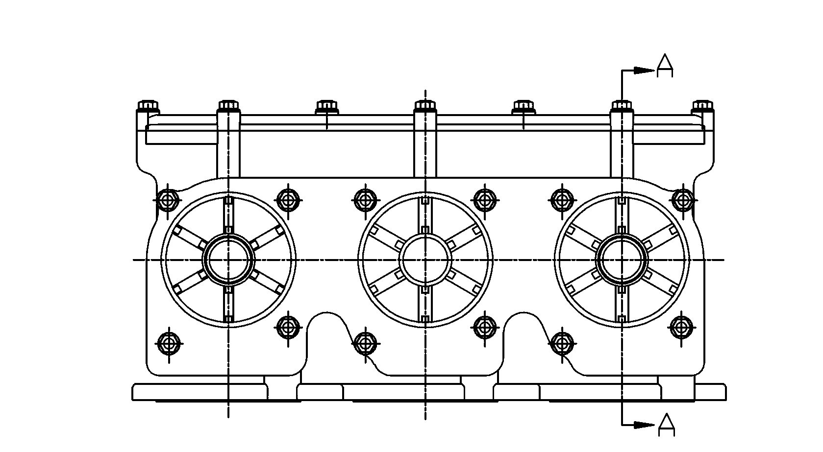 High efficiency ventilation device for crankcase