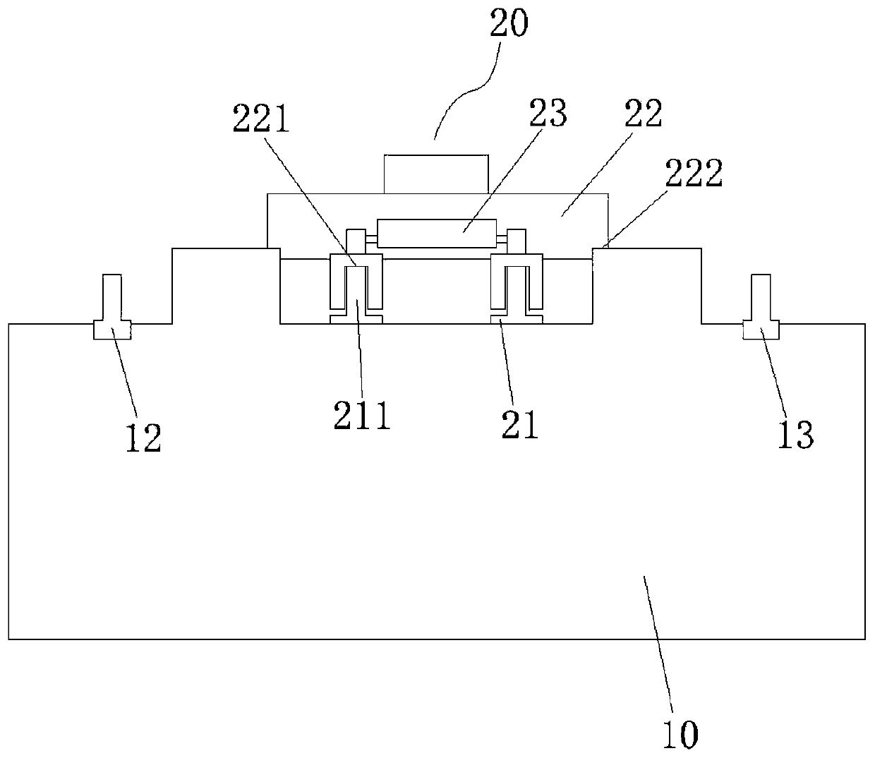 Battery pack component and vehicle