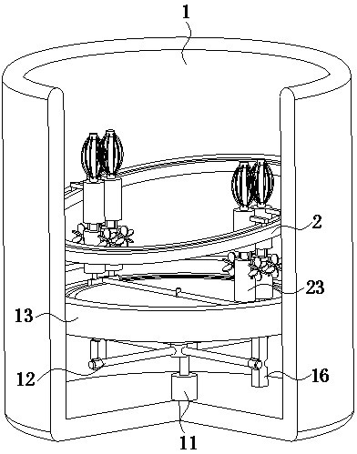 Direct-current ore-smelting electric furnace with variable loop