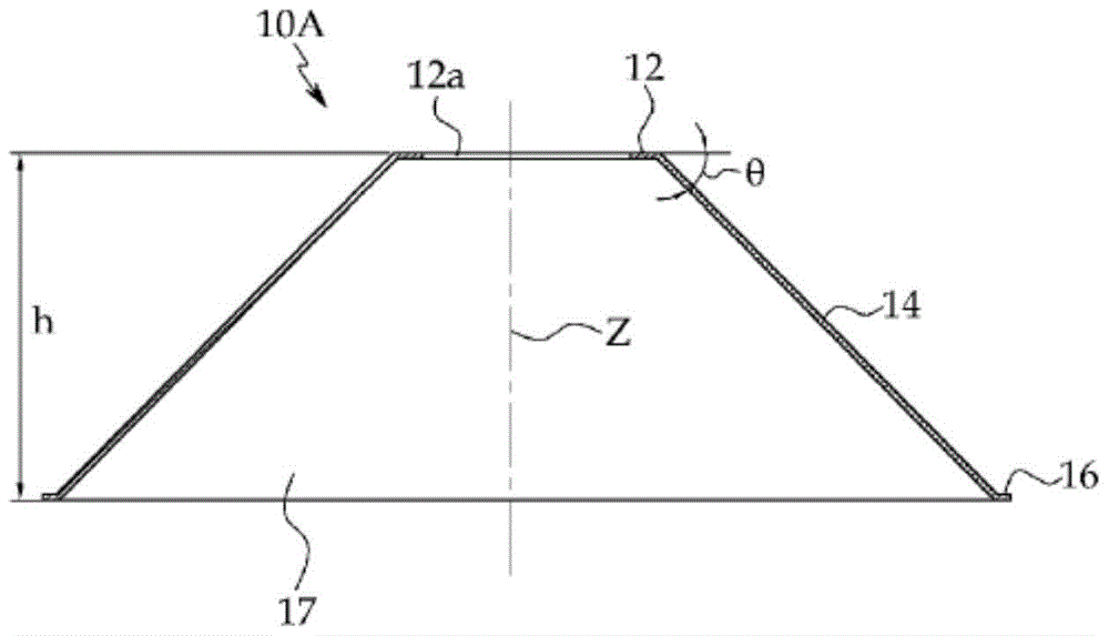 Reinforcing member for punching resistance and construction method