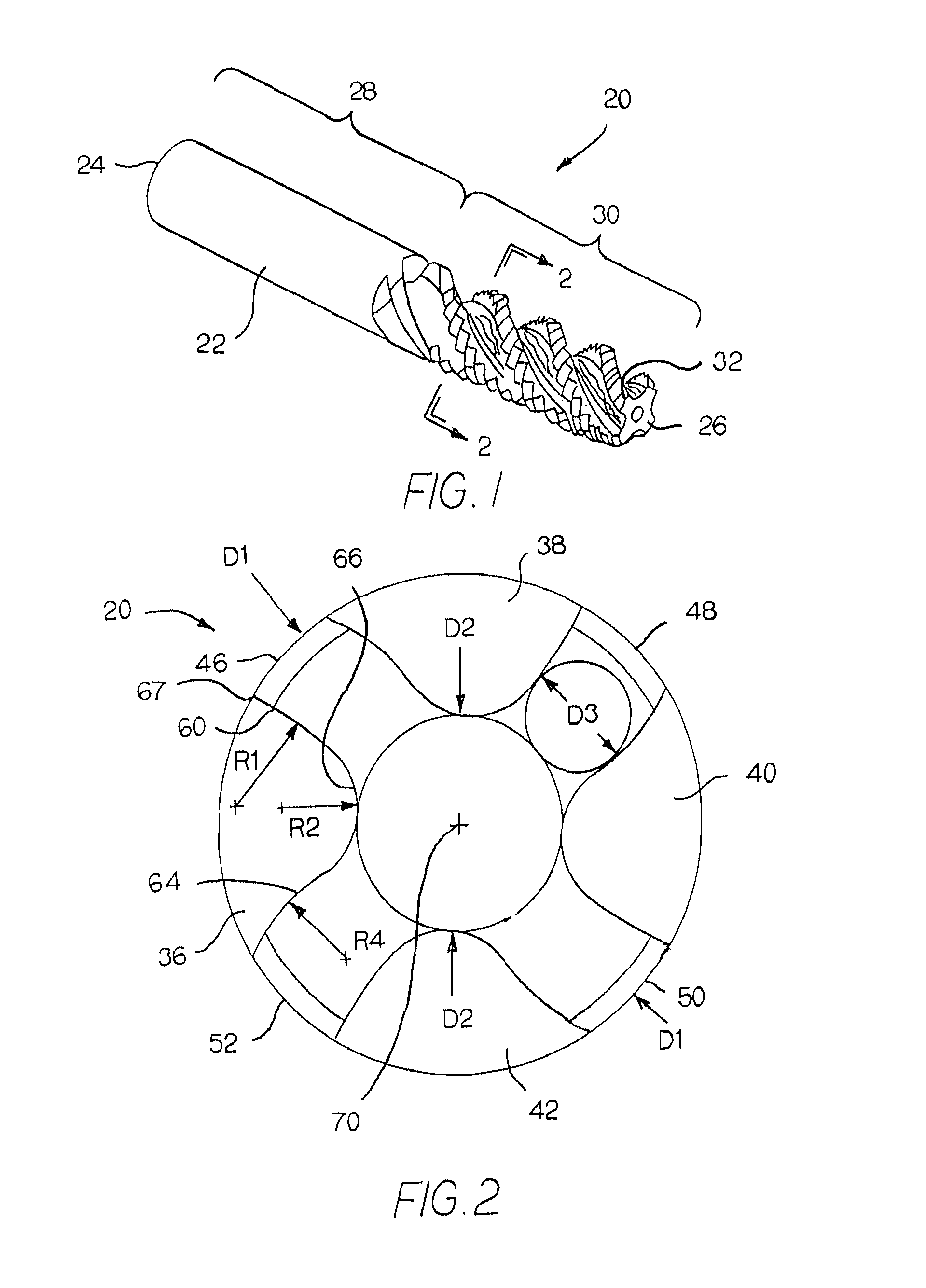 Spiral flute tap