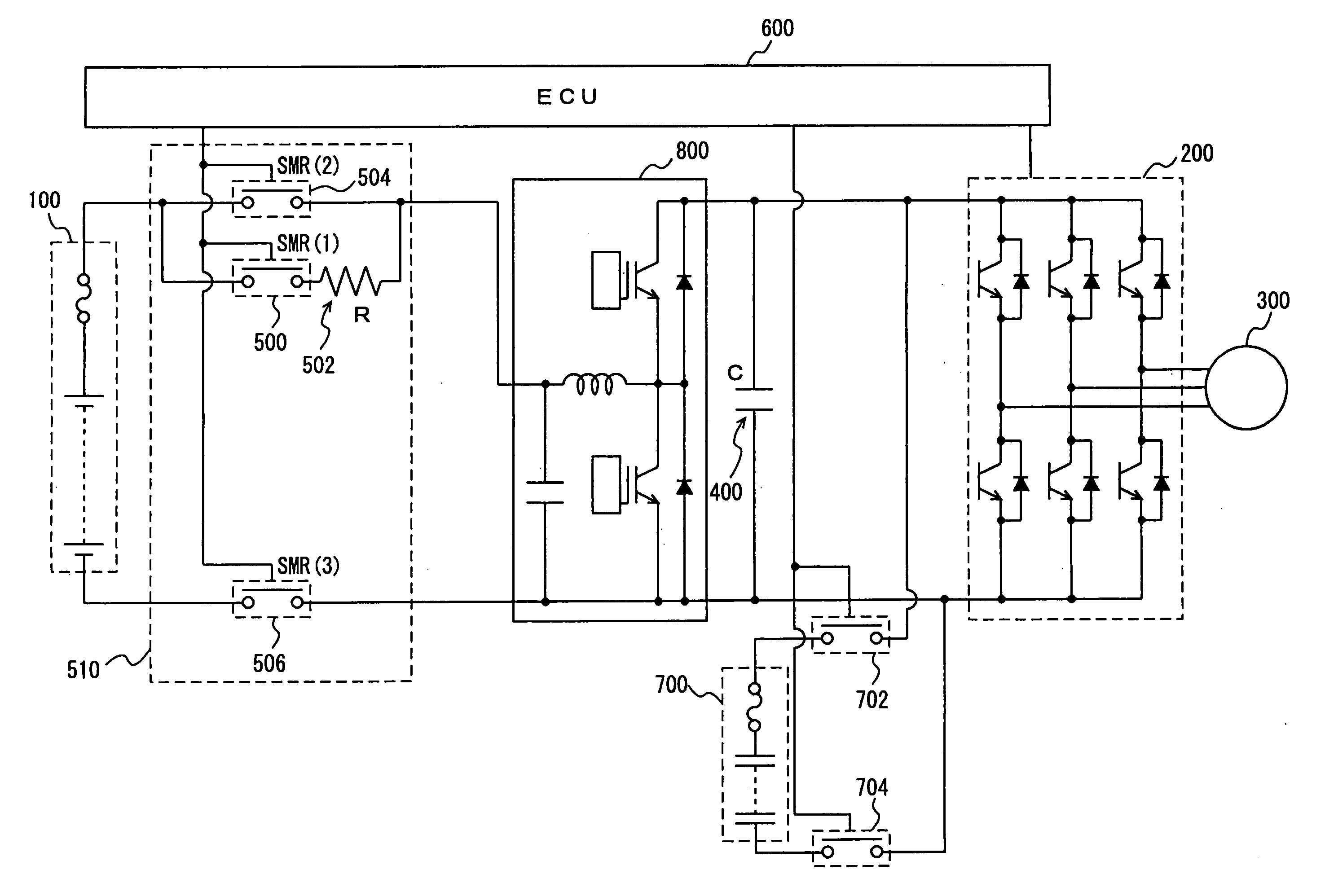 Vehicle power controller