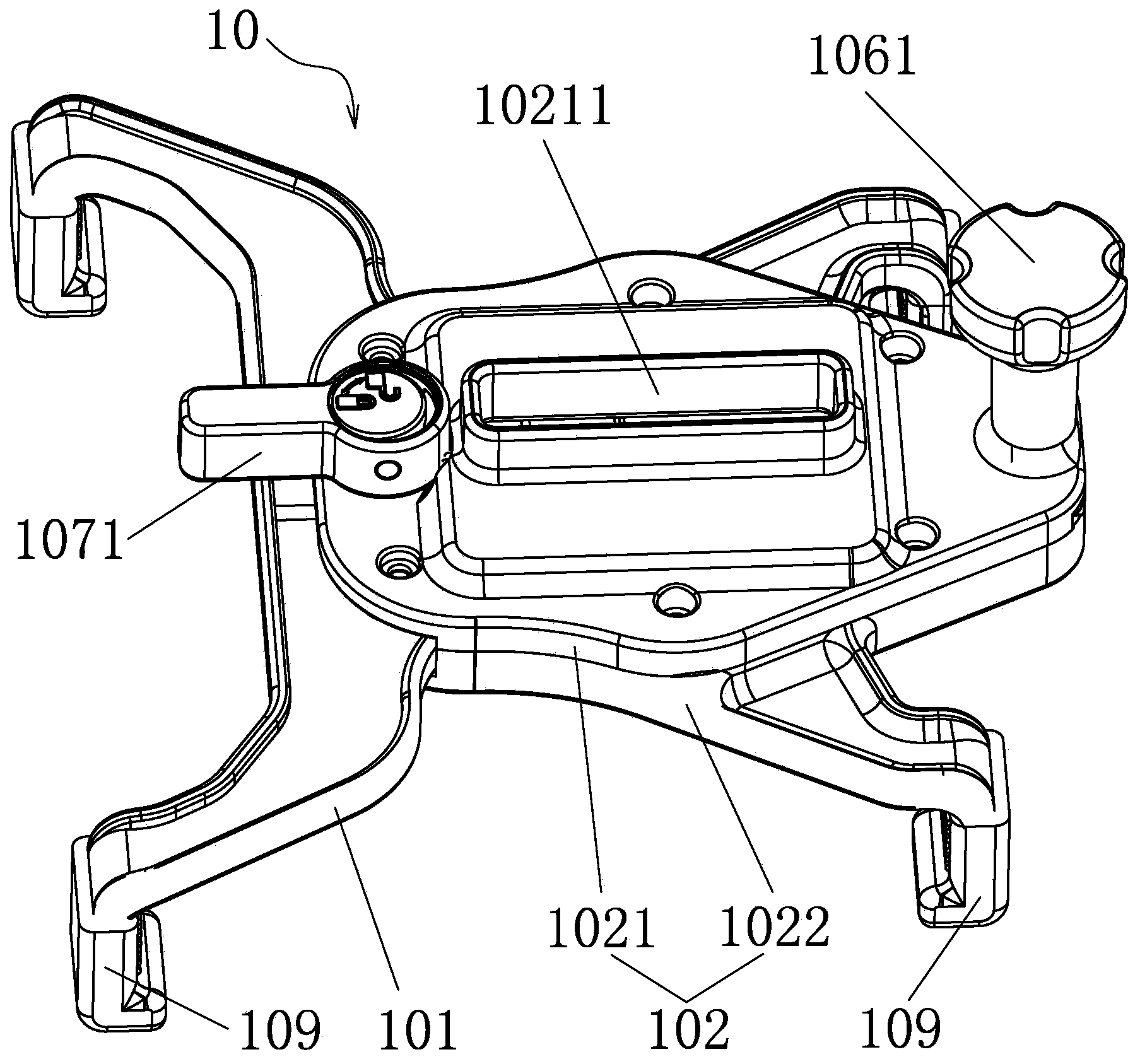 Multifunctional adjustable tablet personal computer vehicle-mounted support