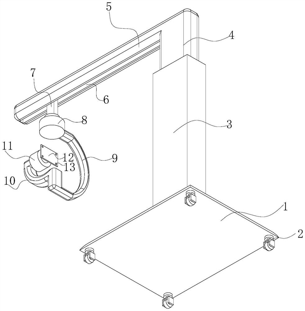 A positioning mechanism of an infrared thermal imager for examining human parathyroid glands