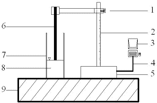 Device and method for measuring corrosion rate of concrete iron along length direction