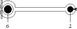 Device and method for measuring corrosion rate of concrete iron along length direction