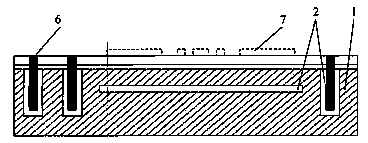 On-chip array thermoelectric converter of field effect transistor and fully-automatic alignment manufacturing technology thereof