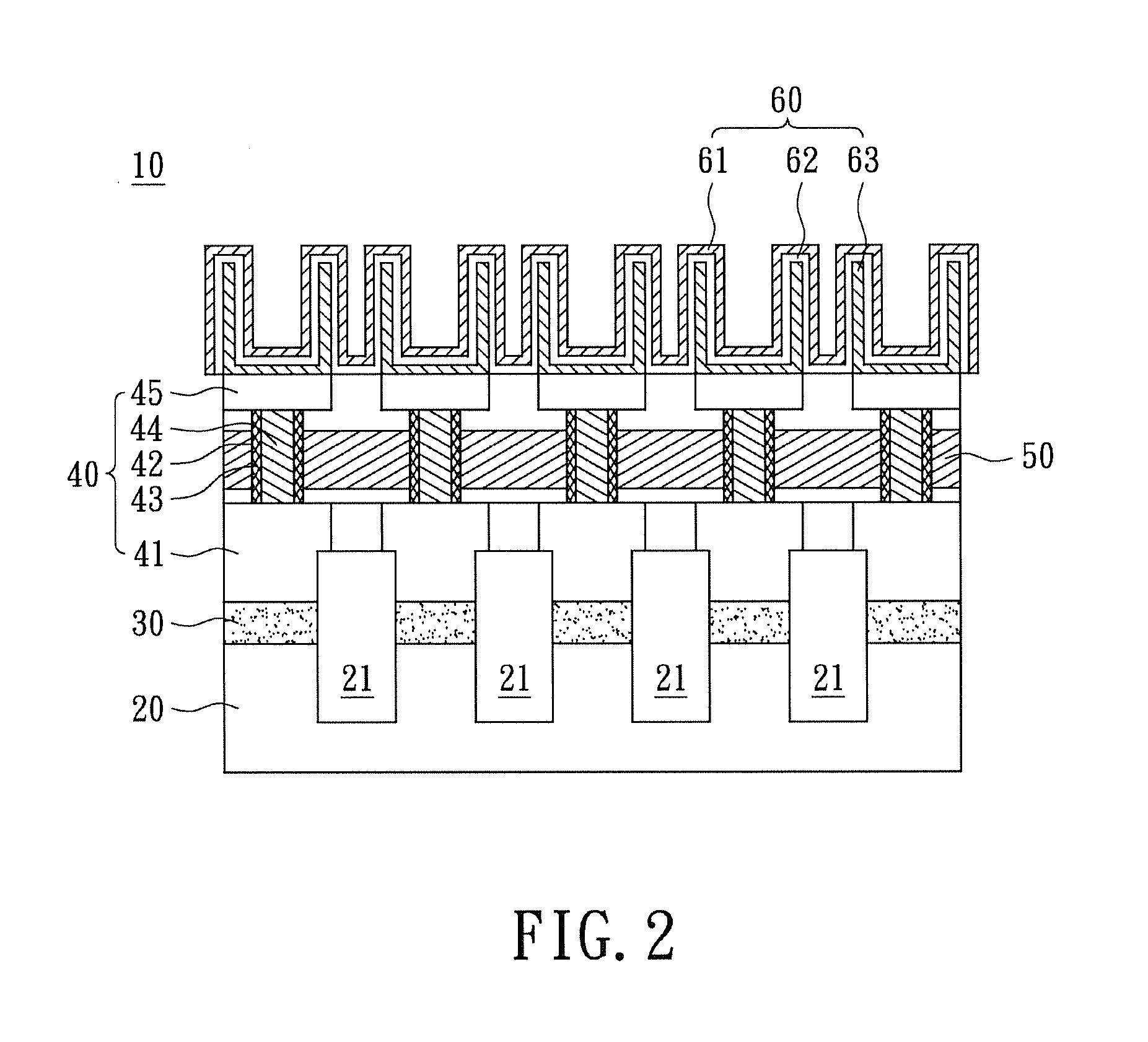 High-k metal gate random access memory