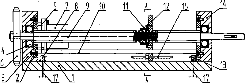 Over-travel protector for winding engine