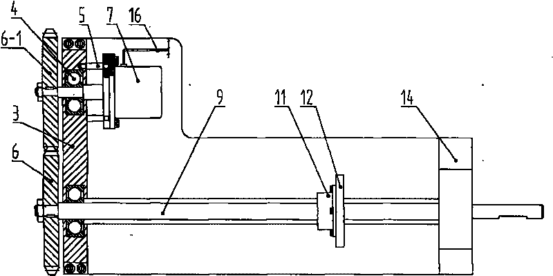 Over-travel protector for winding engine