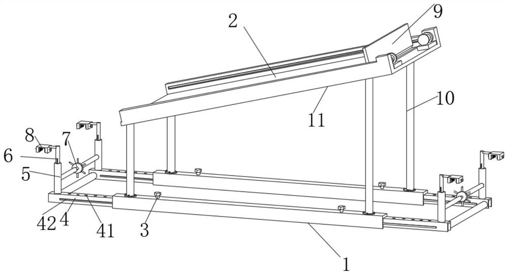 High-efficiency solar cell panel and mounting structure thereof