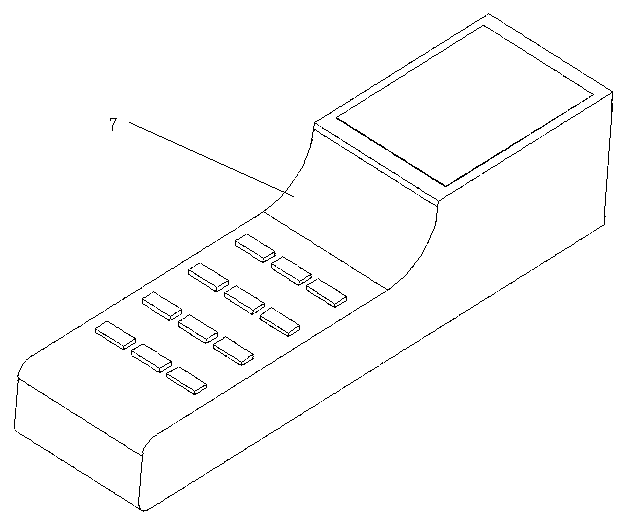 Medical device with dismountable displayer