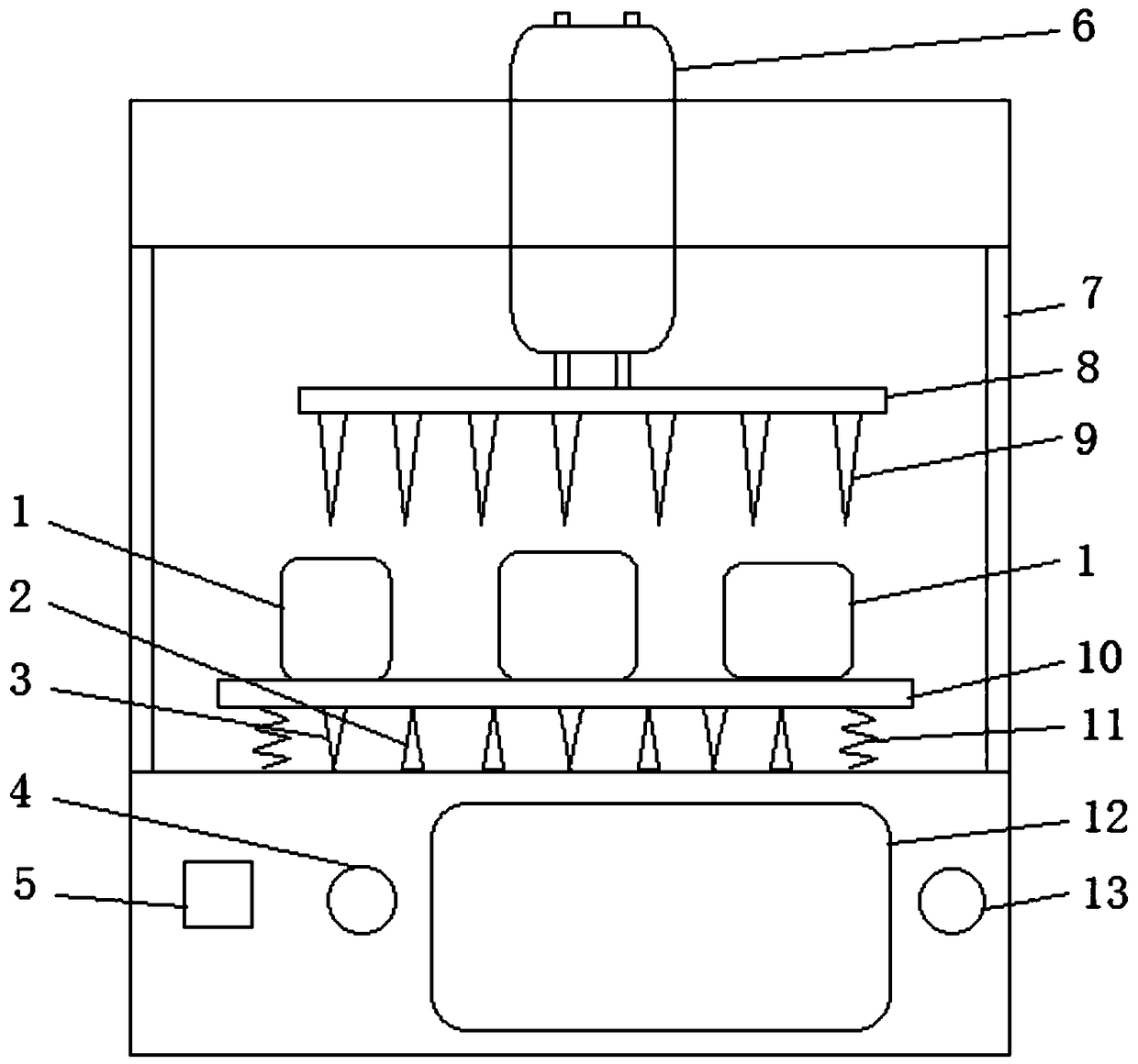 Automatic test method, system and device for overcurrent protector