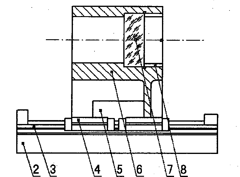 Method for dynamically measuring guide rail linearity