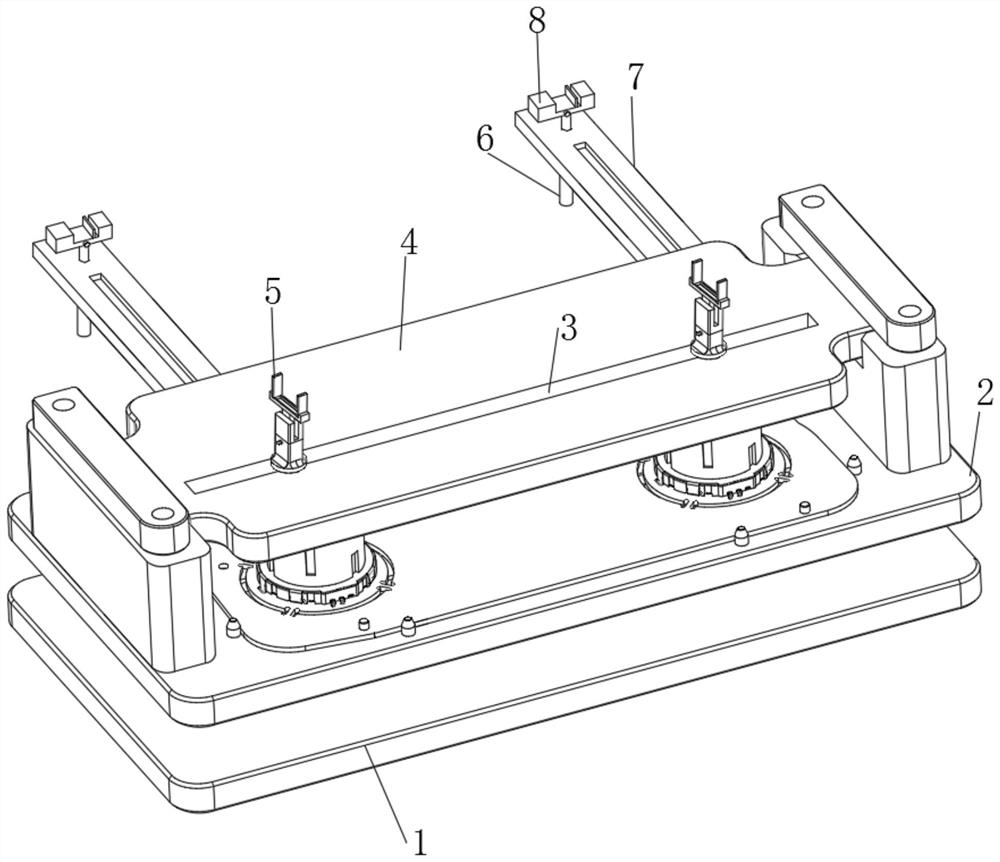 Multi-angle adjustable automobile welding fixture