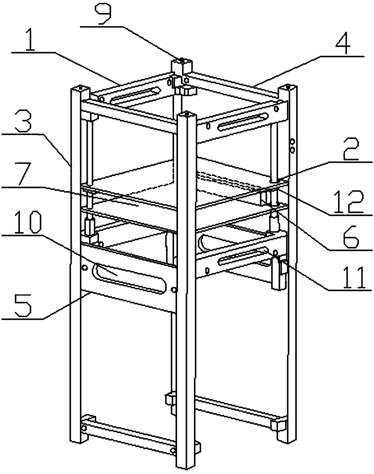 2U cubesat structure