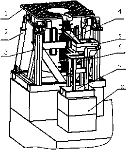 Double-row chain type automatic quantitative casting machine