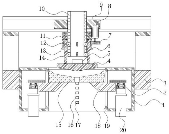 Quartz raw material accurate grinding treatment equipment