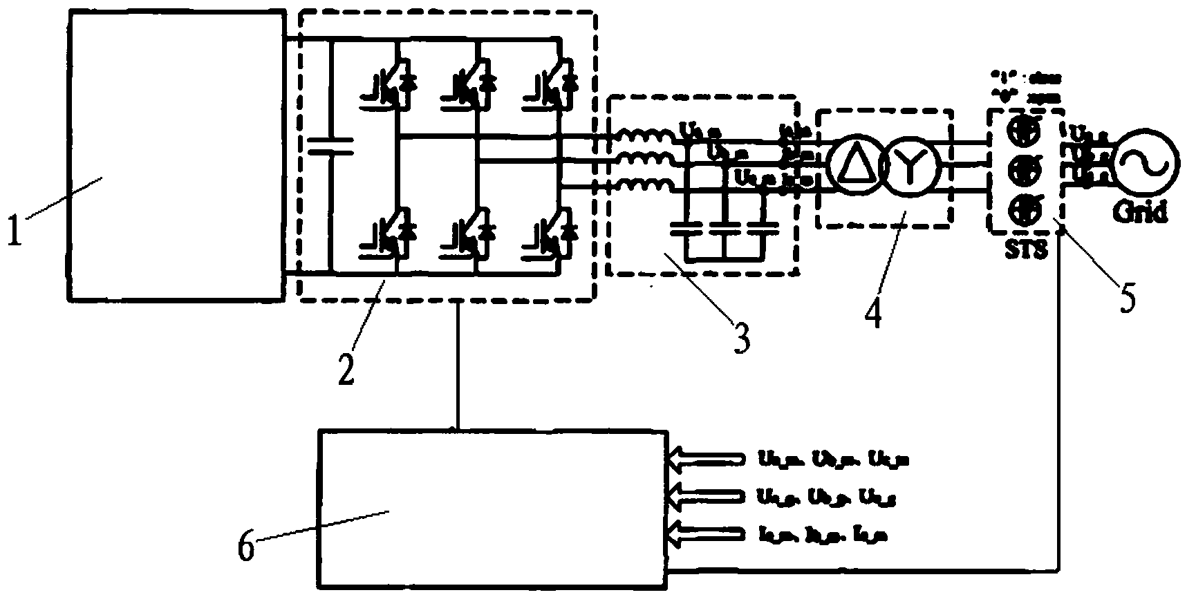 Method for detecting synchronization of distributed power supply and power grid