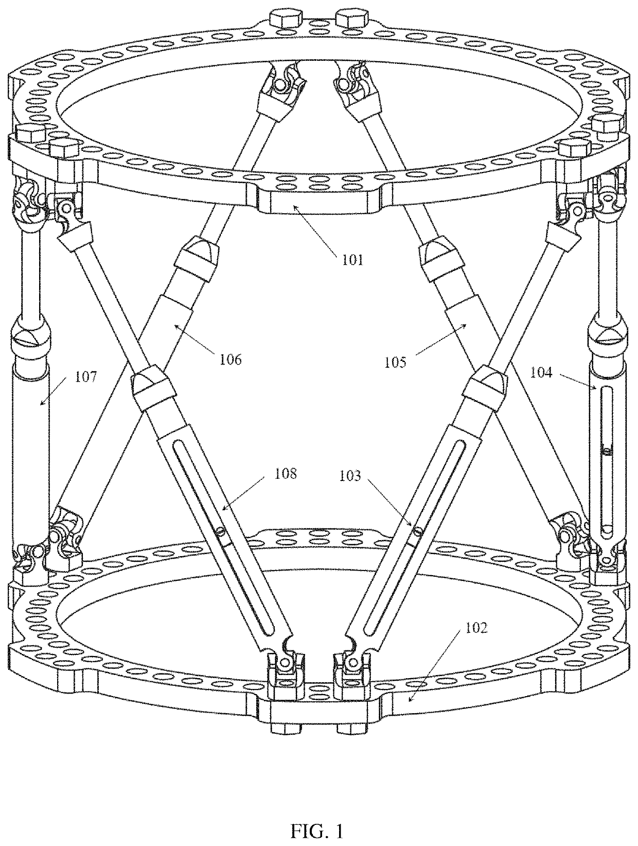 Fracture reduction method and parallel external fixator for fracture reduction