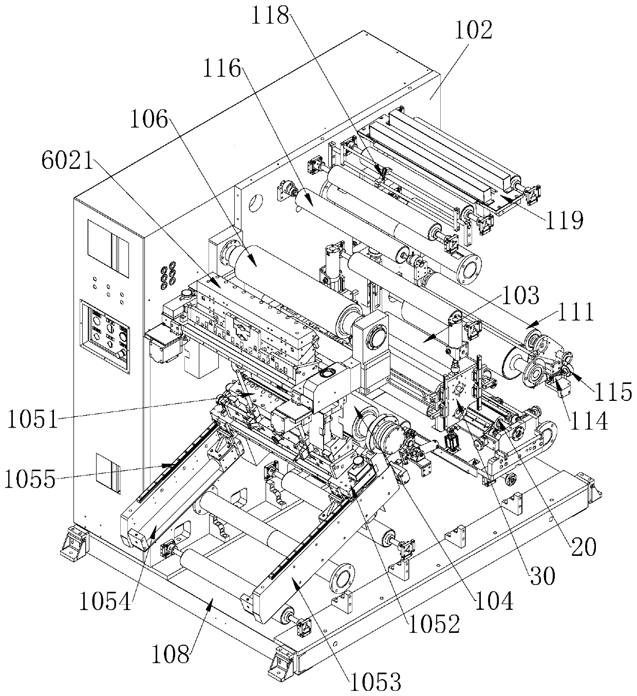 Device combining various coating methods