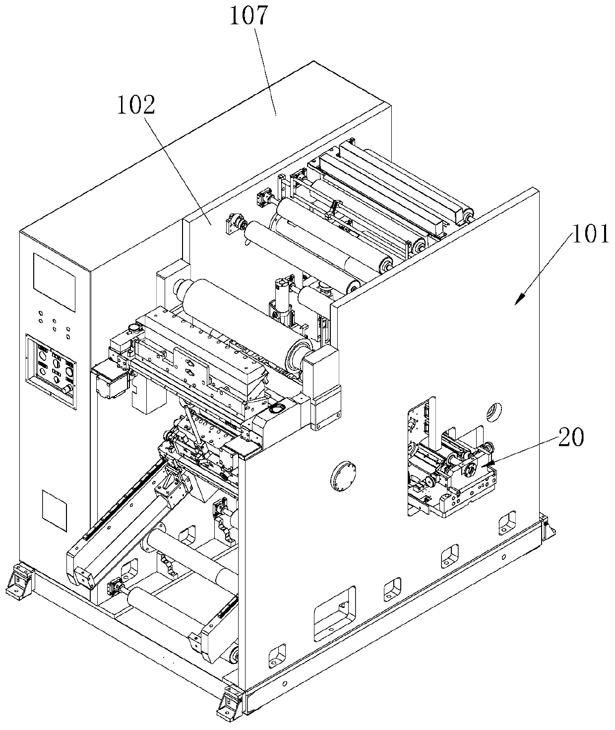 Device combining various coating methods