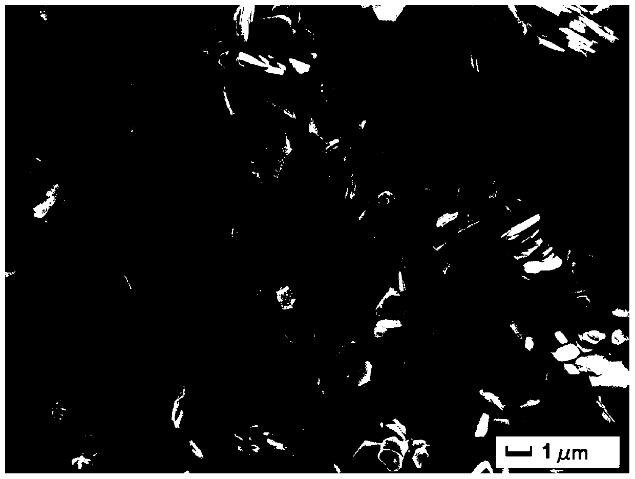 A six -square -sized selenium -shaped microcargo powder material and its preparation method