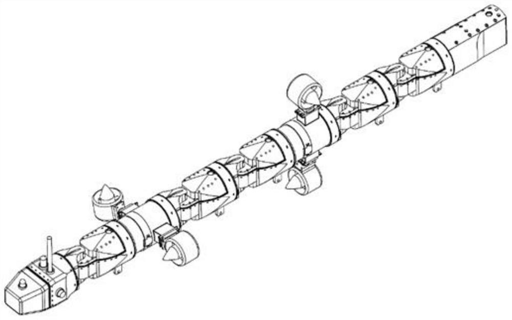 Trajectory tracking control method and device for underwater swimming mechanical arm with energy optimization