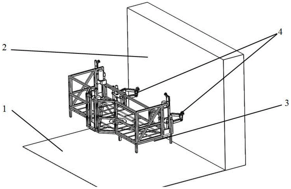 A two-degree-of-freedom vibration suppression system for high-altitude construction robot work platforms