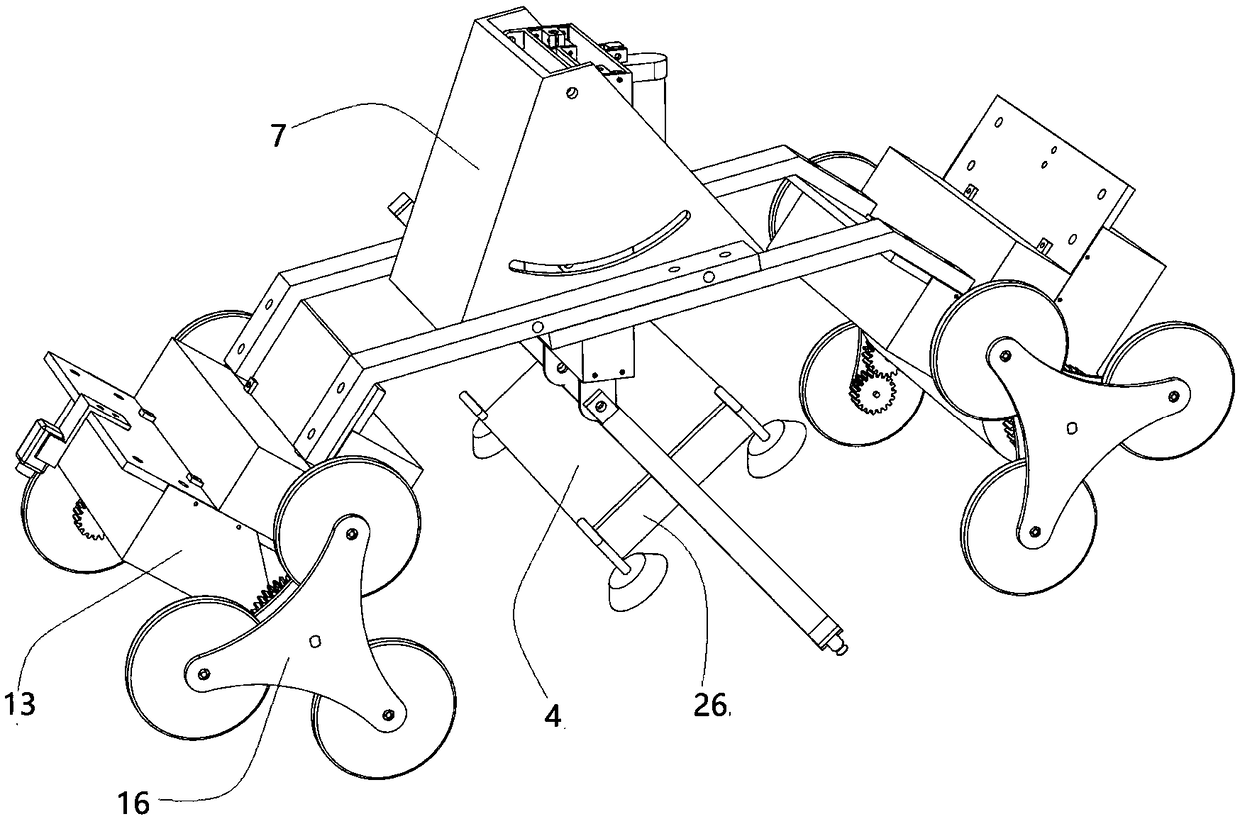 Stair dust absorbing robot and method thereof