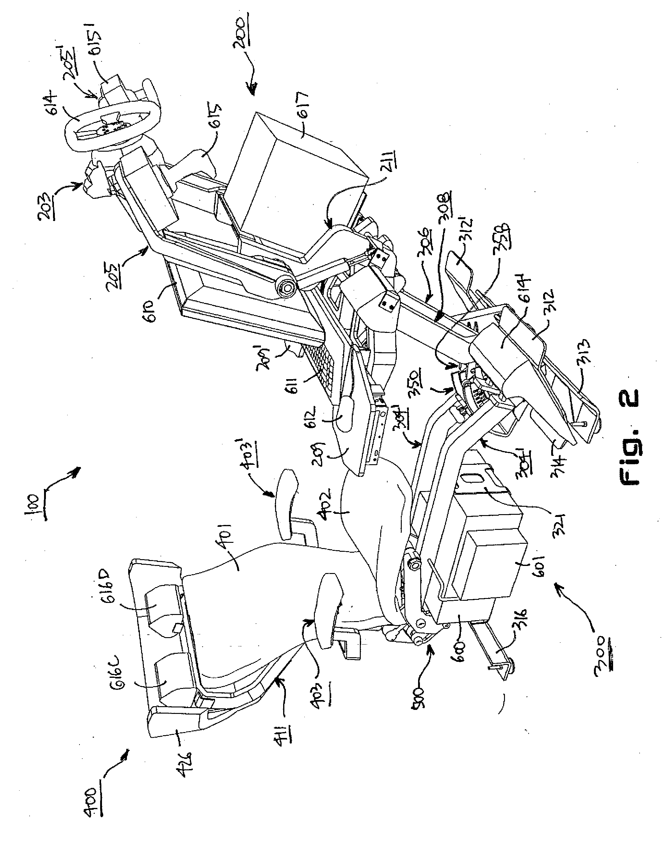 Integrated videogaming and computer workstation