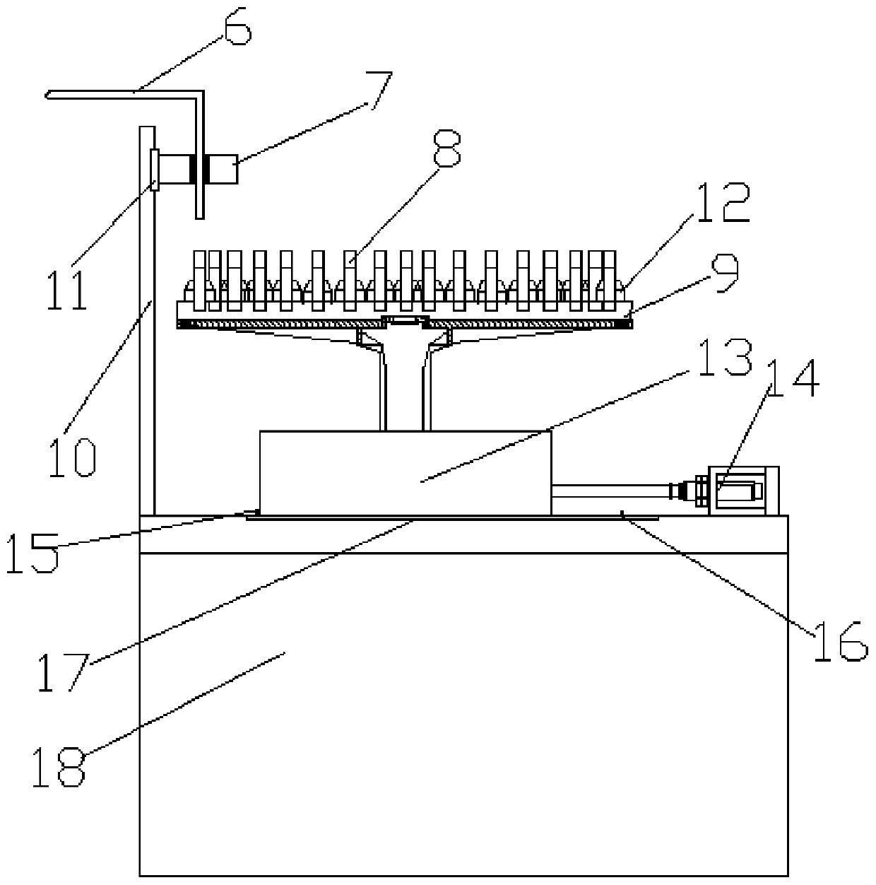 Experimental apparatus for antimony release, migration and simulation in heavy metal contaminated soil in mining area