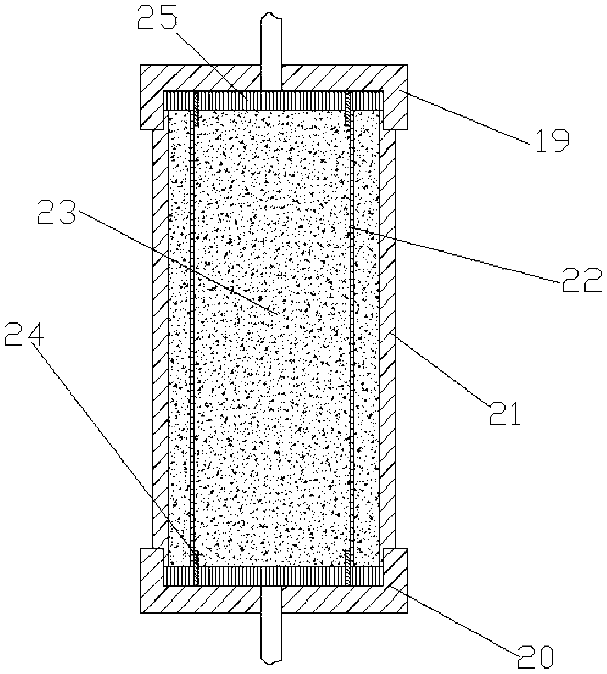 Experimental apparatus for antimony release, migration and simulation in heavy metal contaminated soil in mining area