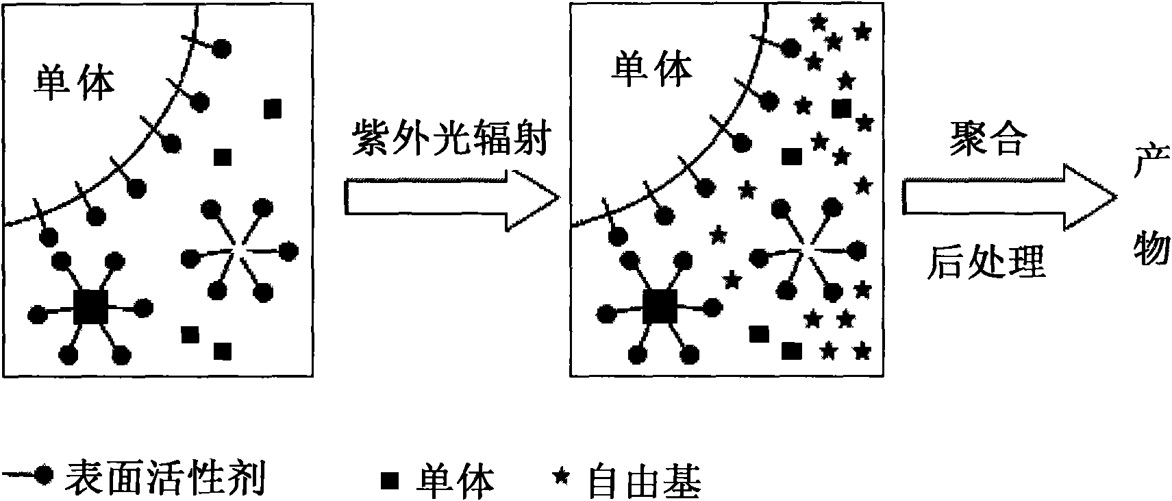 Polystyrene nanoparticle preparation method