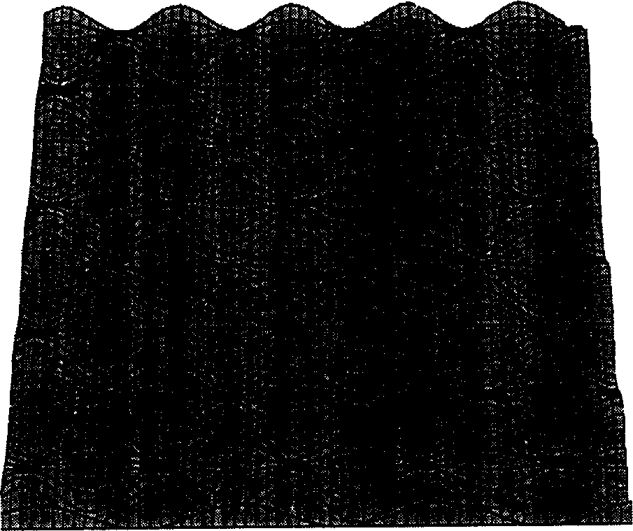 Semiconductor sensor for diameter of pore of human body