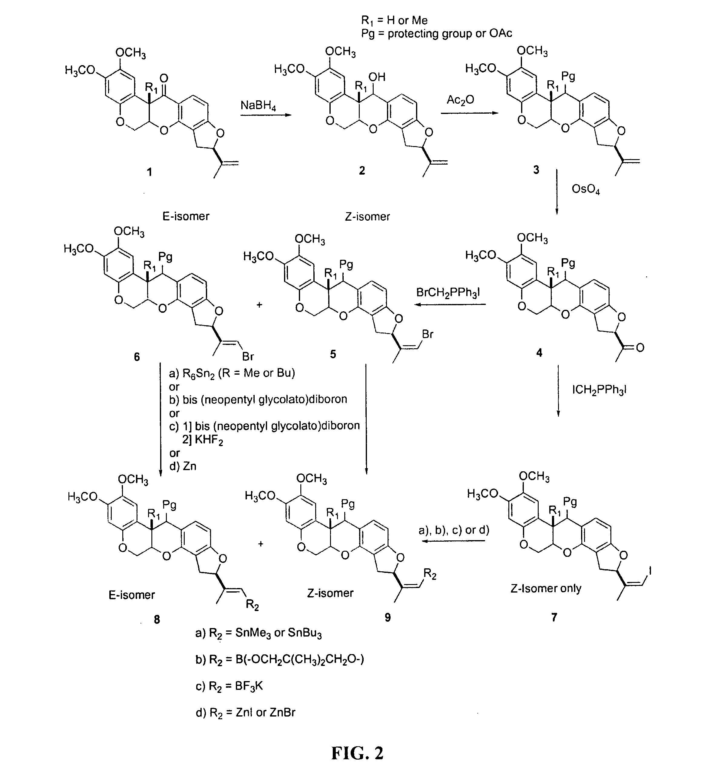 Rotanone analogs: method of preparation and use