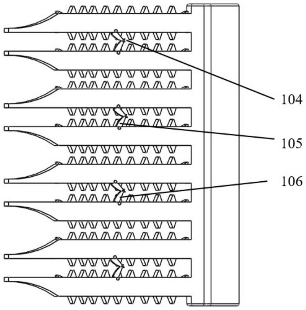 An automatic leaf-separating cabbage harvesting and bundling integrated harvester