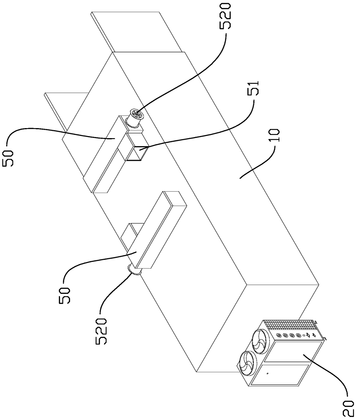 Drying system with heat recovery function