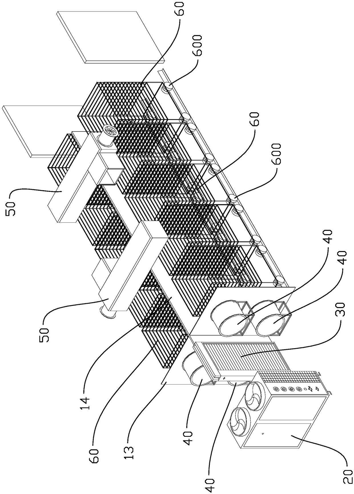 Drying system with heat recovery function