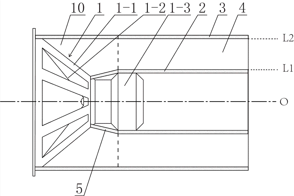 Precise ring-shaped tube composite channel speaker system