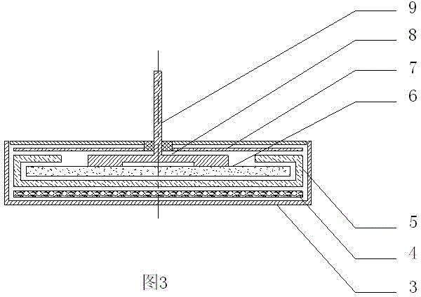 Lithium-thionyl chloride button cell anode carrier and preparation method thereof