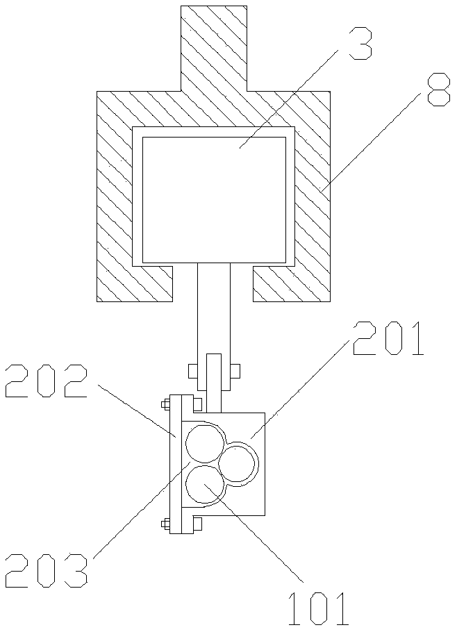 Portable and quick detachment cable bending apparatus