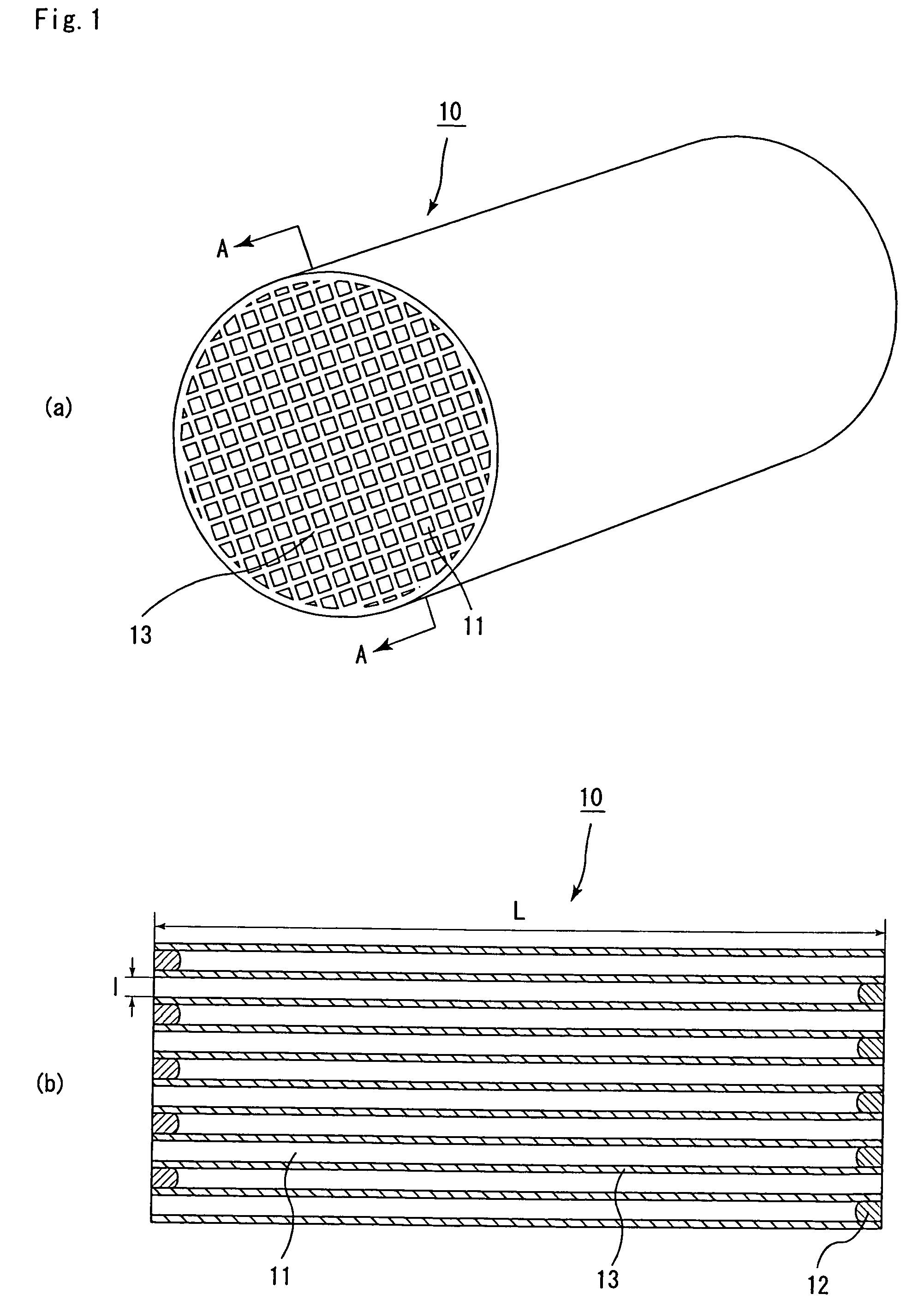 Honeycomb filter for exhaust gas decontamination and exhaust gas decontamination apparatus