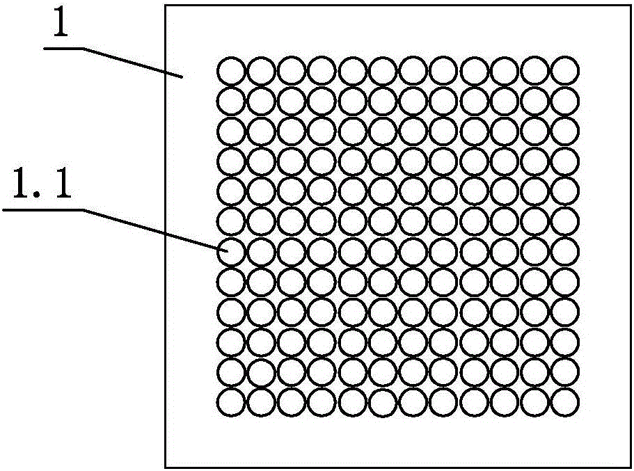 Microporous light transmission panel used for household electrical appliances