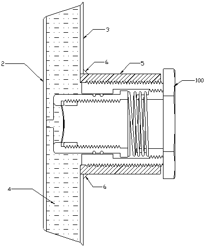 Antifreeze and explosion-proof valve for civil water heating furnace and civil water heating furnace