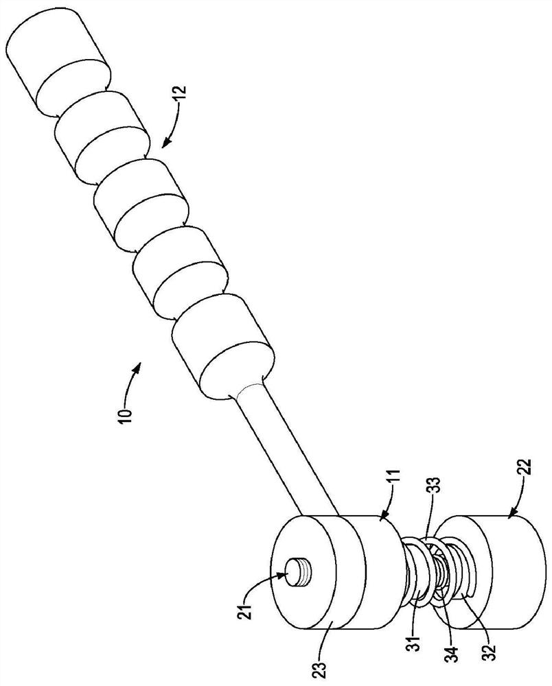 Force-limiting damping device