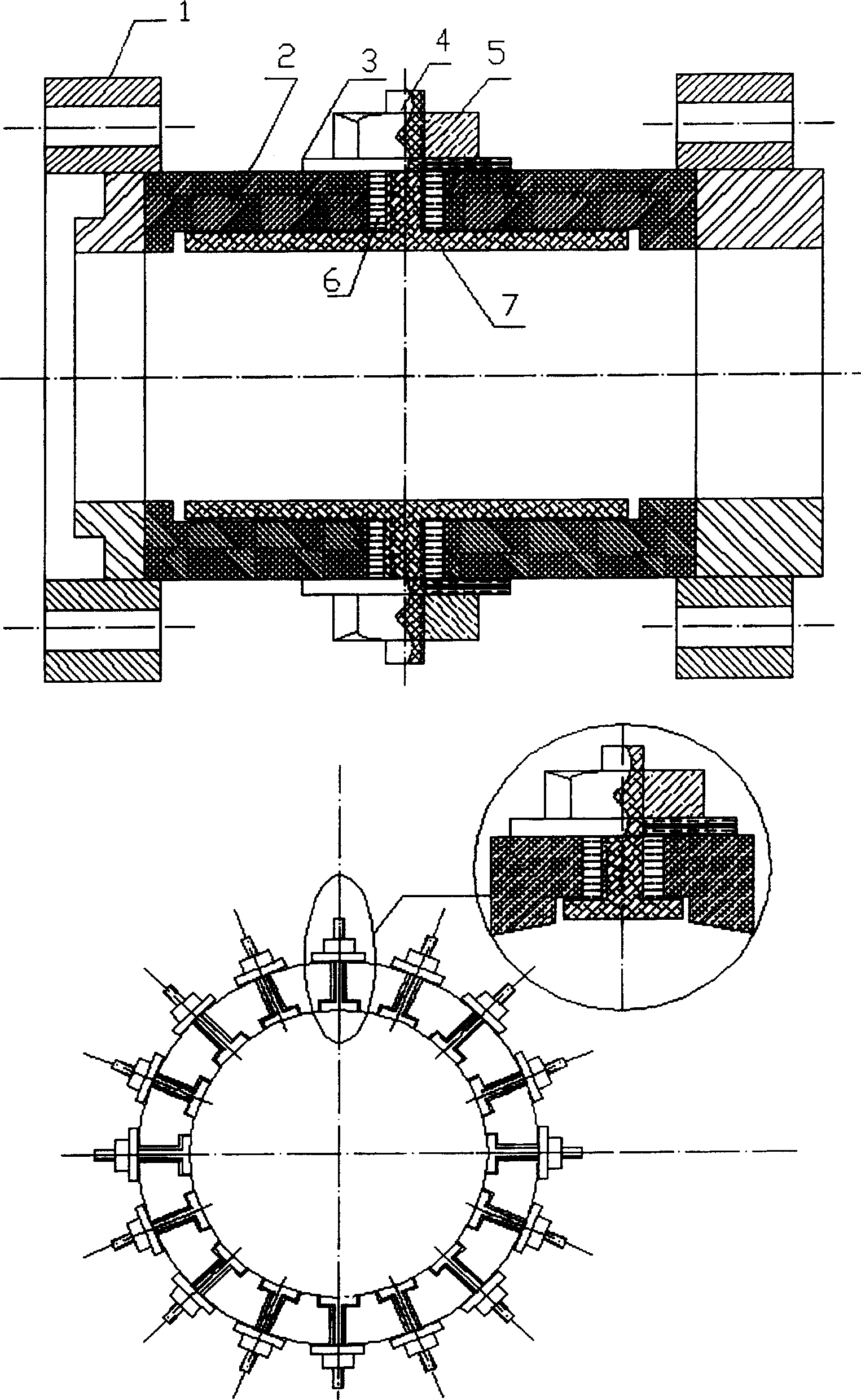 Resistance tomography data acquisition system based on bipolar pulse current drive